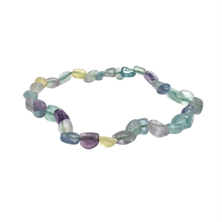 BRACCIALE PEPITA - FLUORITE ARCOBALENO Cristalli e altro Cristalli e altro