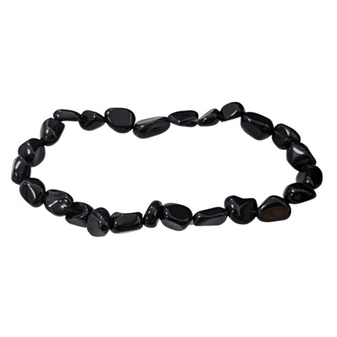 BRACCIALE PEPITA - OSSIDIANA NERA