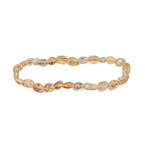 BRACCIALE PEPITA - QUARZO CITRINO