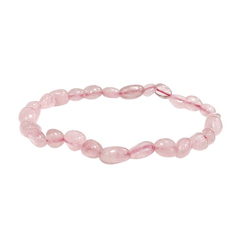 BRACCIALE PEPITA - QUARZO ROSA