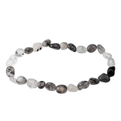 BRACCIALE PEPITA - QUARZO TORMALINATO Cristalli e altro