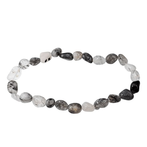 BRACCIALE PEPITA - QUARZO TORMALINATO