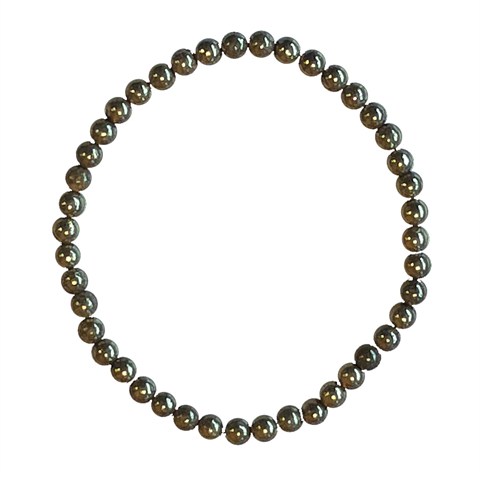 BRACCIALE PIRITE - 4 mm
