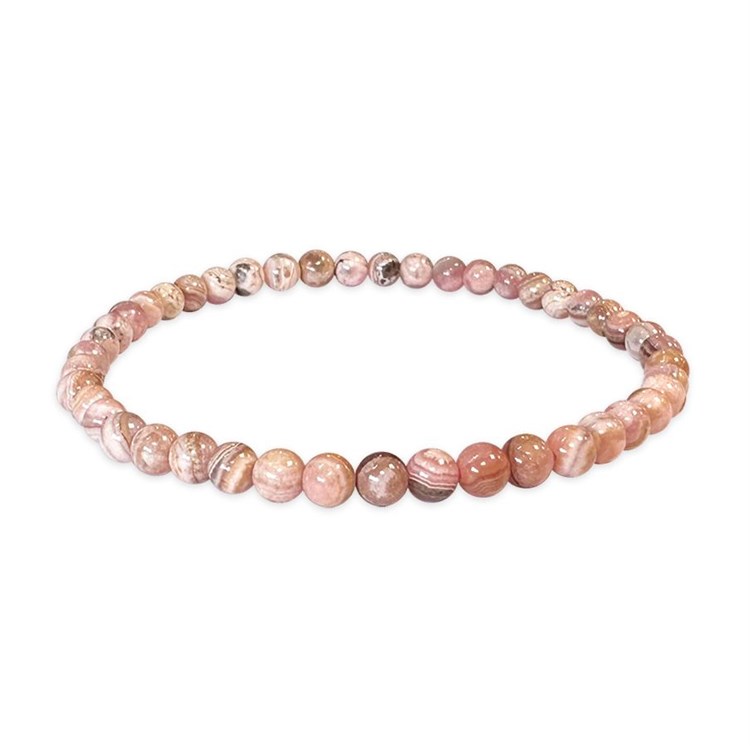 BRACCIALE RODOCROSITE - 4 mm *Non più assortito *Non più assortito