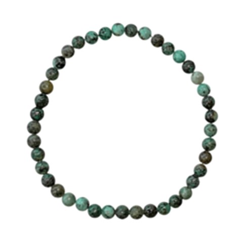 BRACCIALE TURCHESE AFRICANO - 4 mm