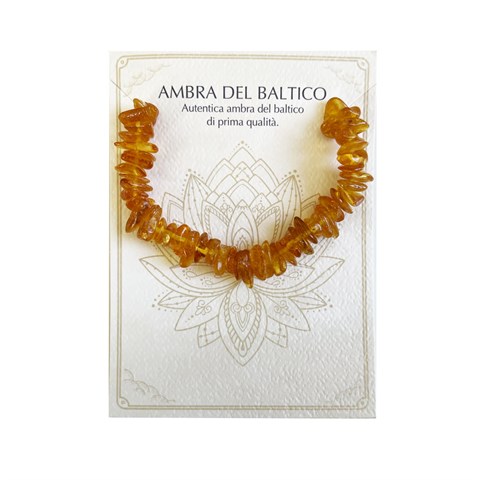 BRACCIALE AMBRA BALTICA ADULTO