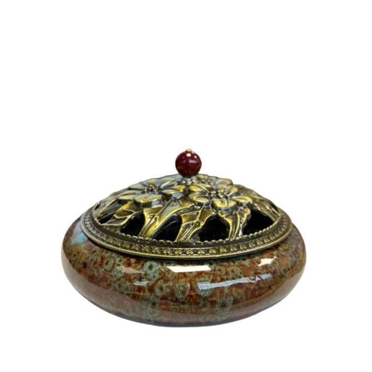 BRUCIA INCENSO IN CERAMICA - AMBRA Incensi & Accessori Incensi & Accessori