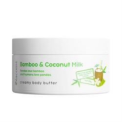 burro corpo cremoso bamboo e coconut milk