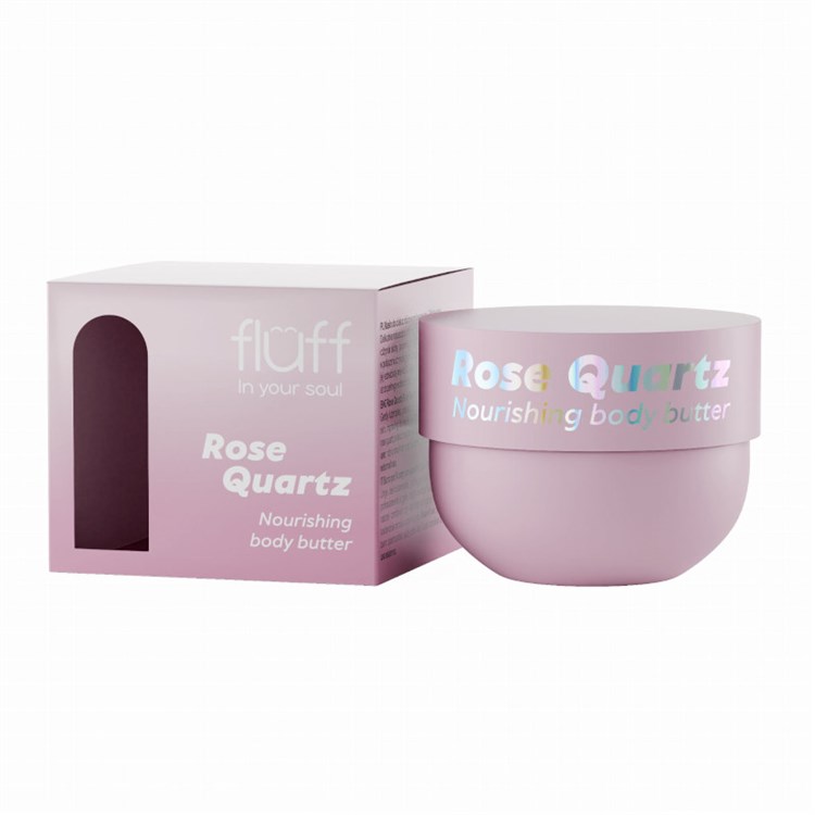 BURRO CORPO NUTRIENTE - QUARZO ROSA Fluff Fluff