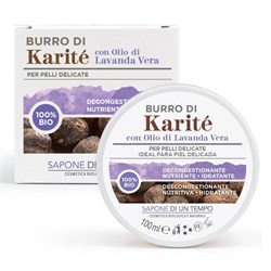 BURRO DI KARITÉ E LAVANDA Sapone di un Tempo