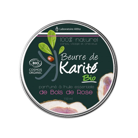 BURRO DI KARITÉ & LEGNO DI ROSA
