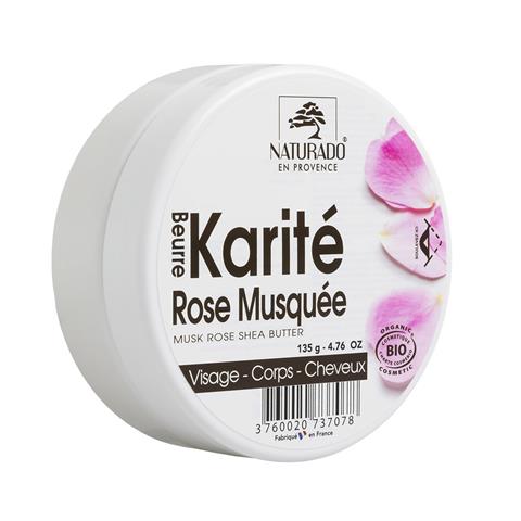 BURRO DI KARITÉ ROSA MOSCATA
