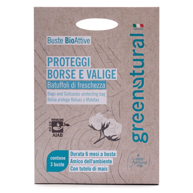 BUSTE BIOATTIVE - PROTEGGI BORSE E VALIGIE Green Natural Green Natural