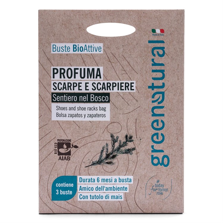 BUSTE BIOATTIVE - PROFUMA SCARPE E SCARPIERE Green Natural Green Natural