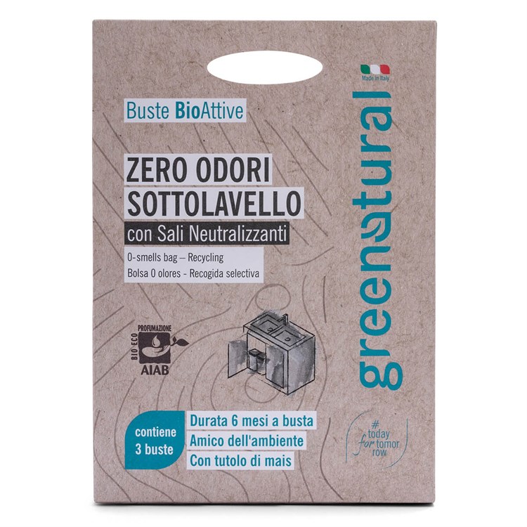 BUSTE BIOATTIVE - ZERO ODORI SOTTOLAVELLO Green Natural Green Natural