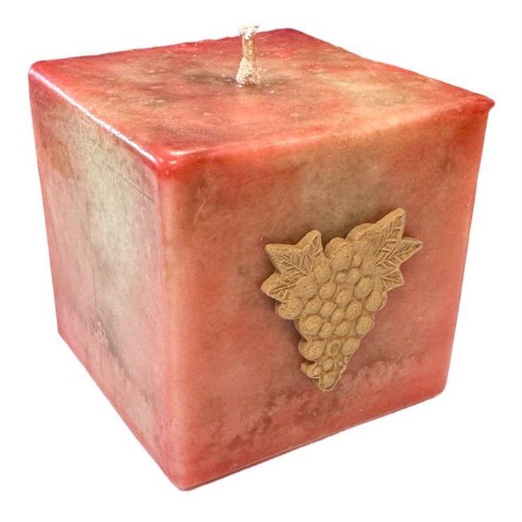 CANDELA CUBO - CHARDONNAY ET FIGUES - MAROMA Candele profumate Candele profumate