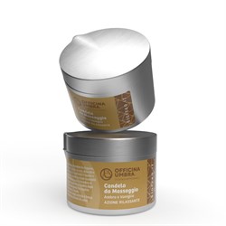 candela da massaggio ambra e vaniglia