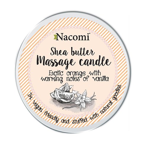 CANDELA DA MASSAGGIO "VANIGLIA & ARANCIA"