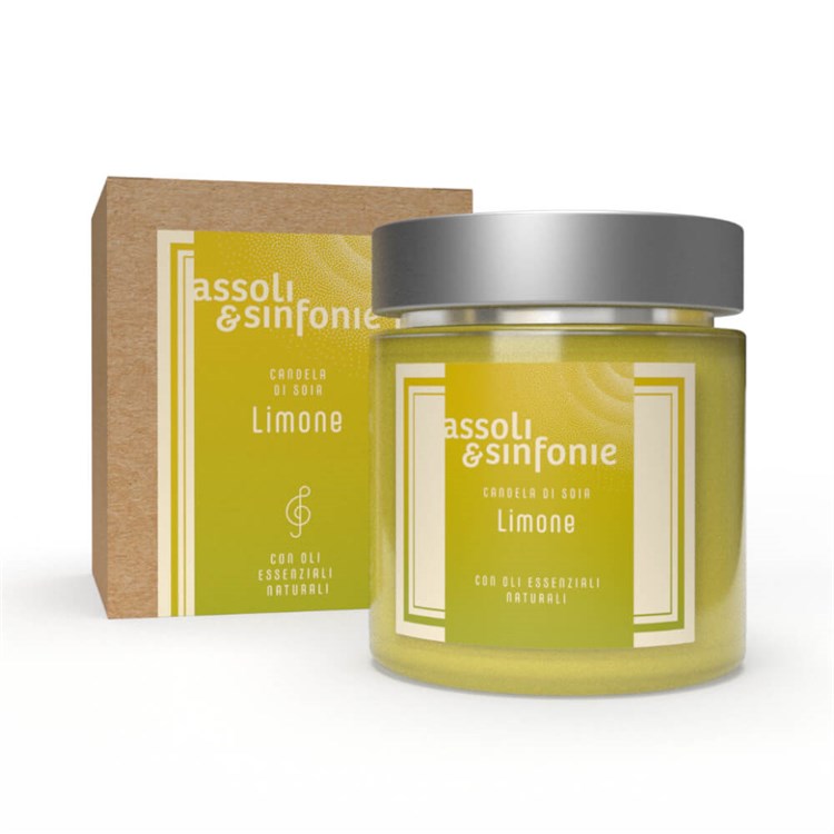 CANDELA DI SOIA - LIMONE Bioteko Bioteko