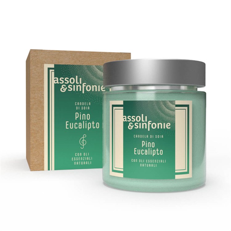 CANDELA DI SOIA - PINO & EUCALIPTO Bioteko Bioteko