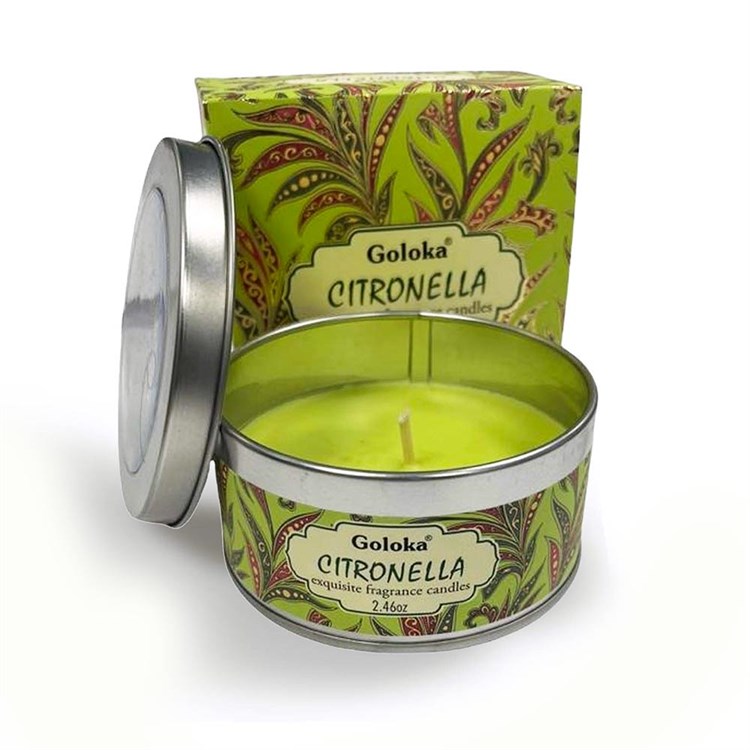 CANDELA PROFUMATA - CITRONELLA - GOLOKA Incensi & Accessori Incensi & Accessori