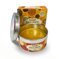 candela profumata palo santo goloka