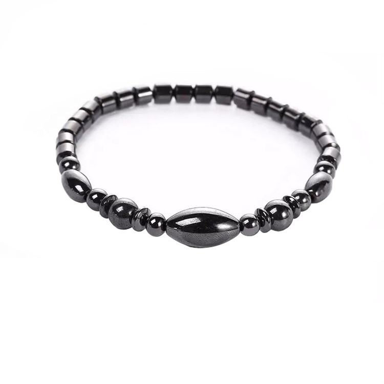 CAVIGLIERA IN EMATITE MAGENTICA - MYST *Non più assortito *Non più assortito