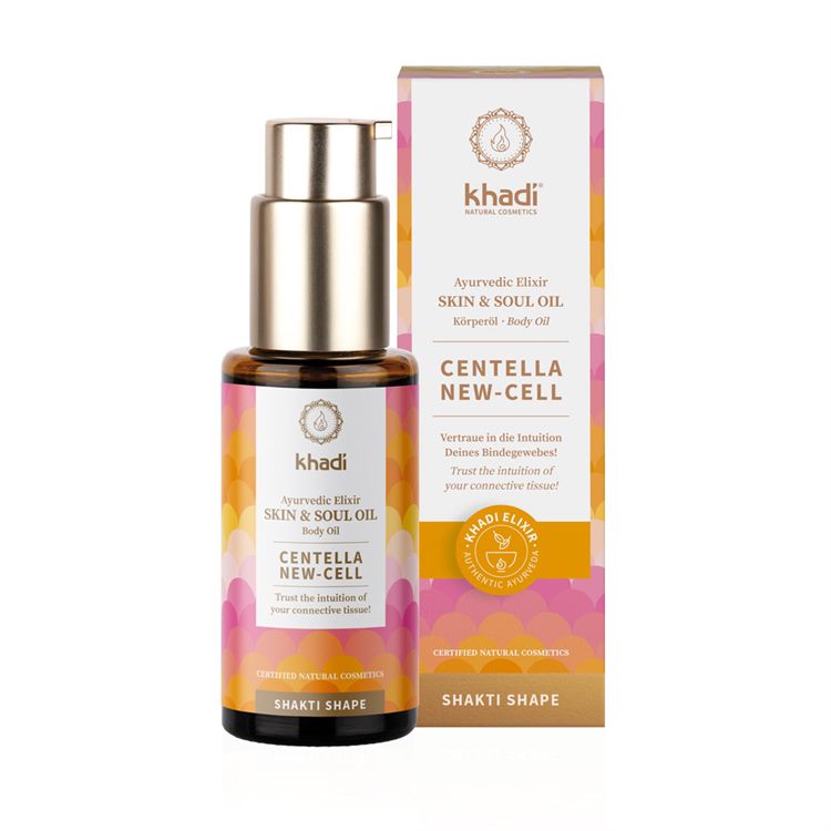 CENTELLA NEW-CELL - OLIO AYURVEDICO SKIN & SOUL Khadi Khadi