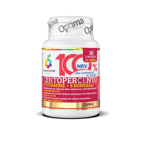 100% MULTIVITAMICO & MULTIMINERALE - INTEGRATORE