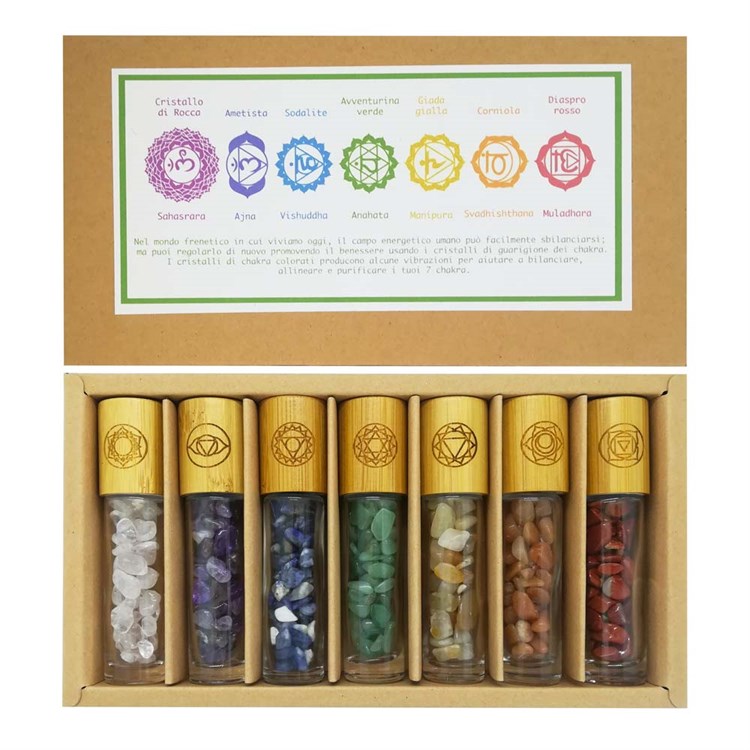 CHAKRA SET MINI ROLL-ON Bio Radhika Bio Radhika