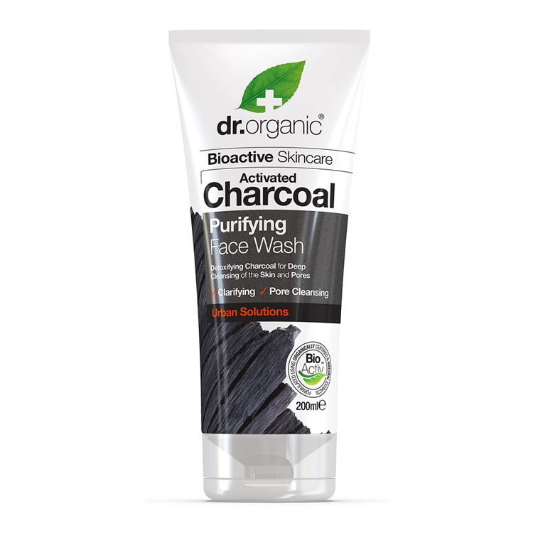 CHARCOAL - DETERGENTE VISO PURIFICANTE Dr Organic Dr Organic