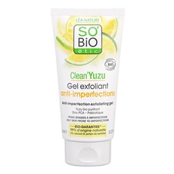 cleanyuzu gel esfoliante anti imperfezioni