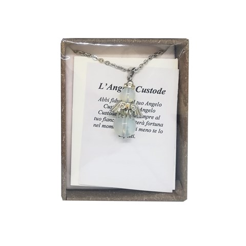 COLLANA ANGELO CUSTODE - OPALITE