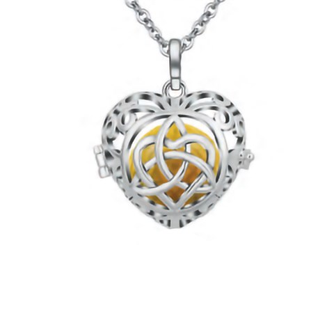 COLLANA BOLA - SCRIGNO TRISCELE CUORE