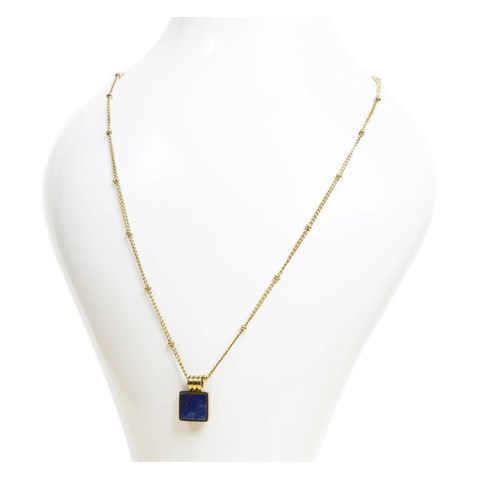 COLLANA CON PENDENTE IN LAPISLAZZULI