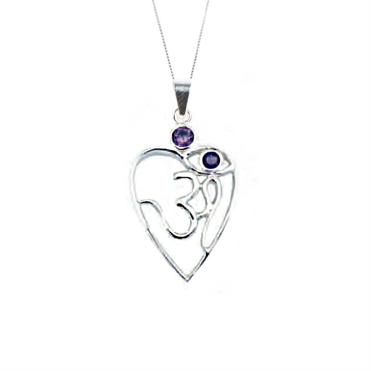 COLLANA OM ANAHATA - CHAKRA DEL CUORE Bio Luce Bio Luce