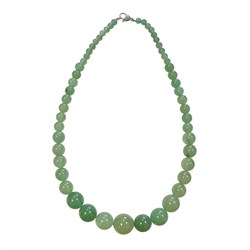 collana perle avventurina verde