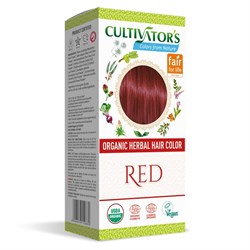 COLORAZIONE NATURALE  ROSSO  - RED Cultivator's