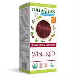 COLORAZIONE NATURALE  ROSSO VINO  - WINE RED Cultivator's