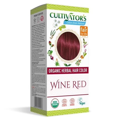 COLORAZIONE NATURALE ROSSO VINO - WINE RED