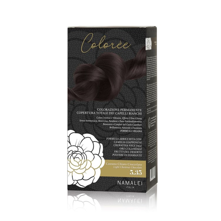 COLOREÉ - TINTA PERMANENTE - 5.35 CASTANO CHIARO CIOCCOLATO Namalei Namalei
