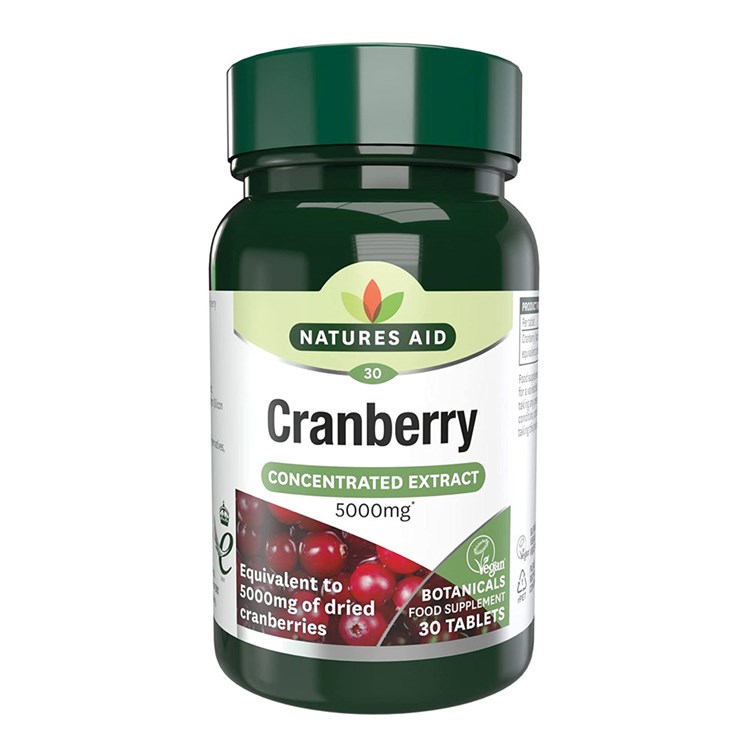 CRANBERRY (MIRTILLO ROSSO) - INTEGRATORE Natures Aid Natures Aid