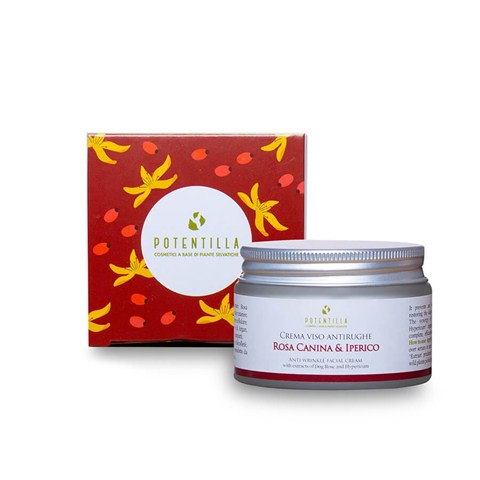 CREMA ANTIRUGHE ROSA CANINA e IPERICO