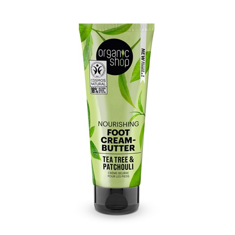 CREMA-BURRO PIEDI NUTRIENTE "TEA TREE e PATCHOULI"