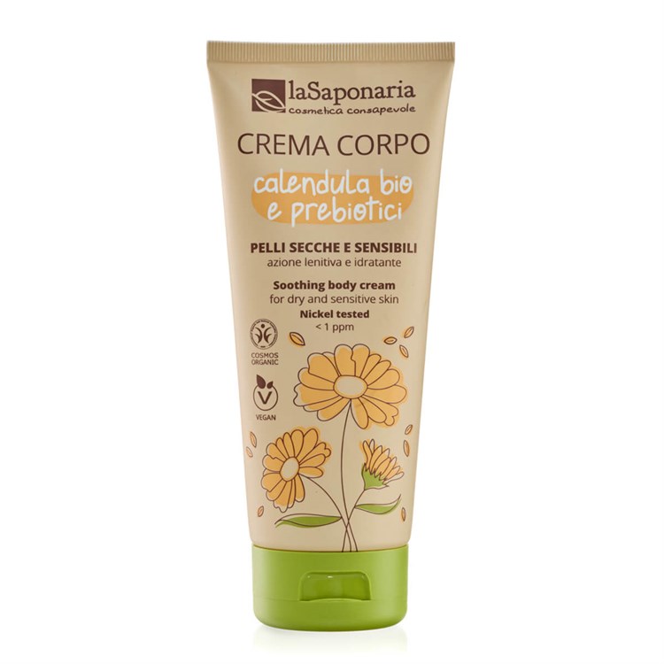CREMA CORPO PELLI SECCHE E SENSIBILI La Saponaria La Saponaria