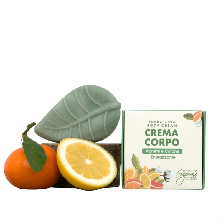 CREMA CORPO SOLIDA ENERGIZZANTE - AGRUMI & COTONE *Non più assortito *Non più assortito
