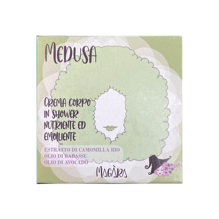 MEDUSA - CREMA CORPO SOLIDA IN SHOWER NUTRIENTE ED EMOLLIENTE Magàra Magàra