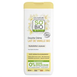 DOCCIA-CREMA  LATTE DI VANIGLIA  So'Bio étic