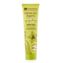 CREMA-GEL GAMBE E PIEDI  LEGGERA  La Saponaria