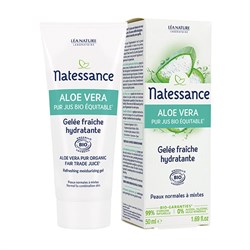 crema gel rinfrescante aloe vera natessance